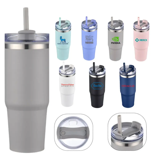 [LS-503AP] 30oz PP inner, SS outer tumbler with powder coating