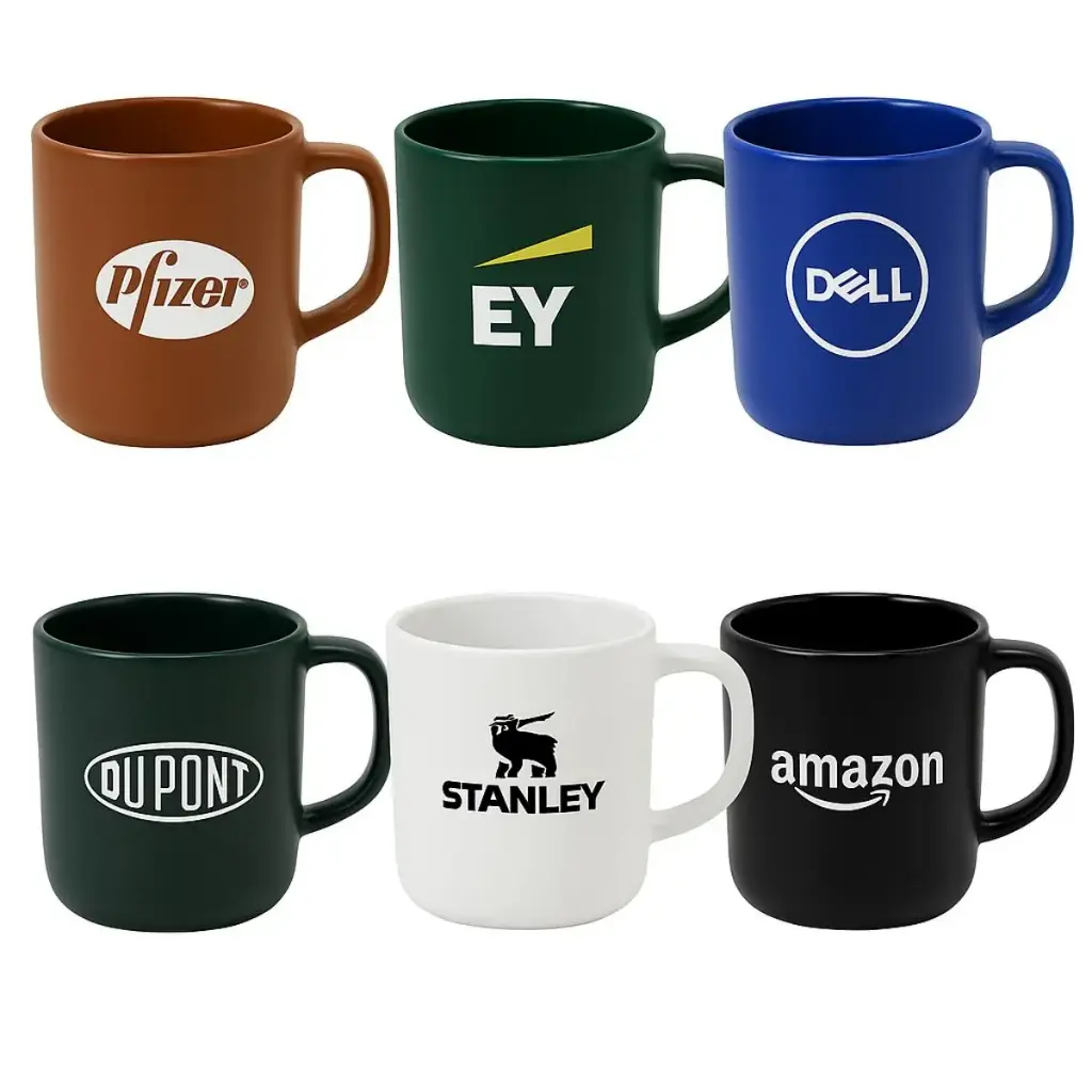 18OZ 15% RECYCLING CERAMIC MUG WITH TRIANGLE BOTTOM
