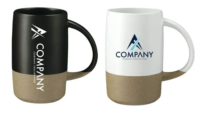 17 oz 2-Tone Ceramic Mugs