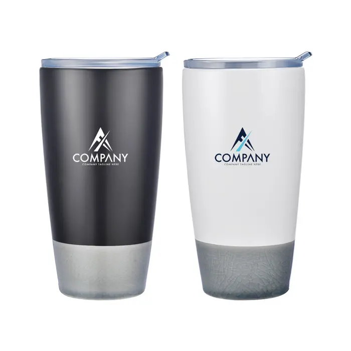 12OZ DOUBLE WALL CERAMIC TUMBLER