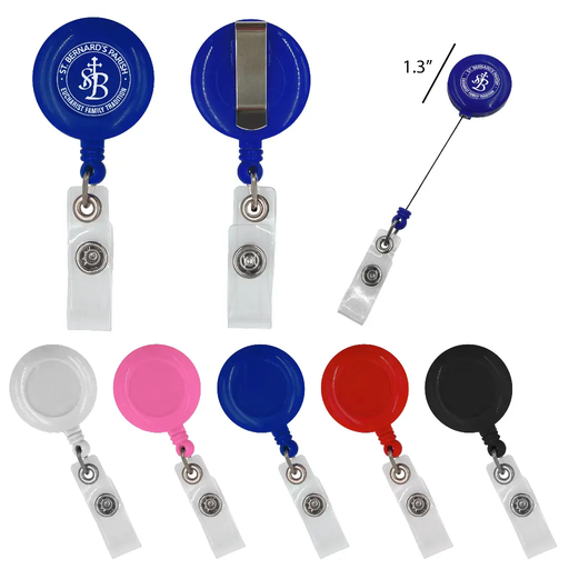 [LXQ-65] Round Badge Holder
