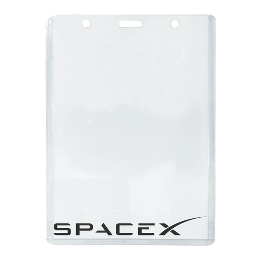 [PL-B4] 6.2*4.2 Vertical Vinyl Badge Holder