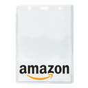 5*3.5 Vertical Vinyl Badge Holder