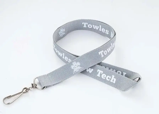 [PLYD-38] 3/8" x 36" Polyester Silkscreen Lanyard