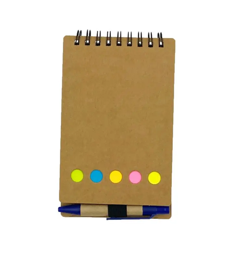 [PX-238] Eco-Friendly Complete Set Spiral Notepad Jotter With Pen