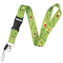 5/8" Recycled Sublimated Full Color PET Eco-friendly Lanyard with Buckle Release