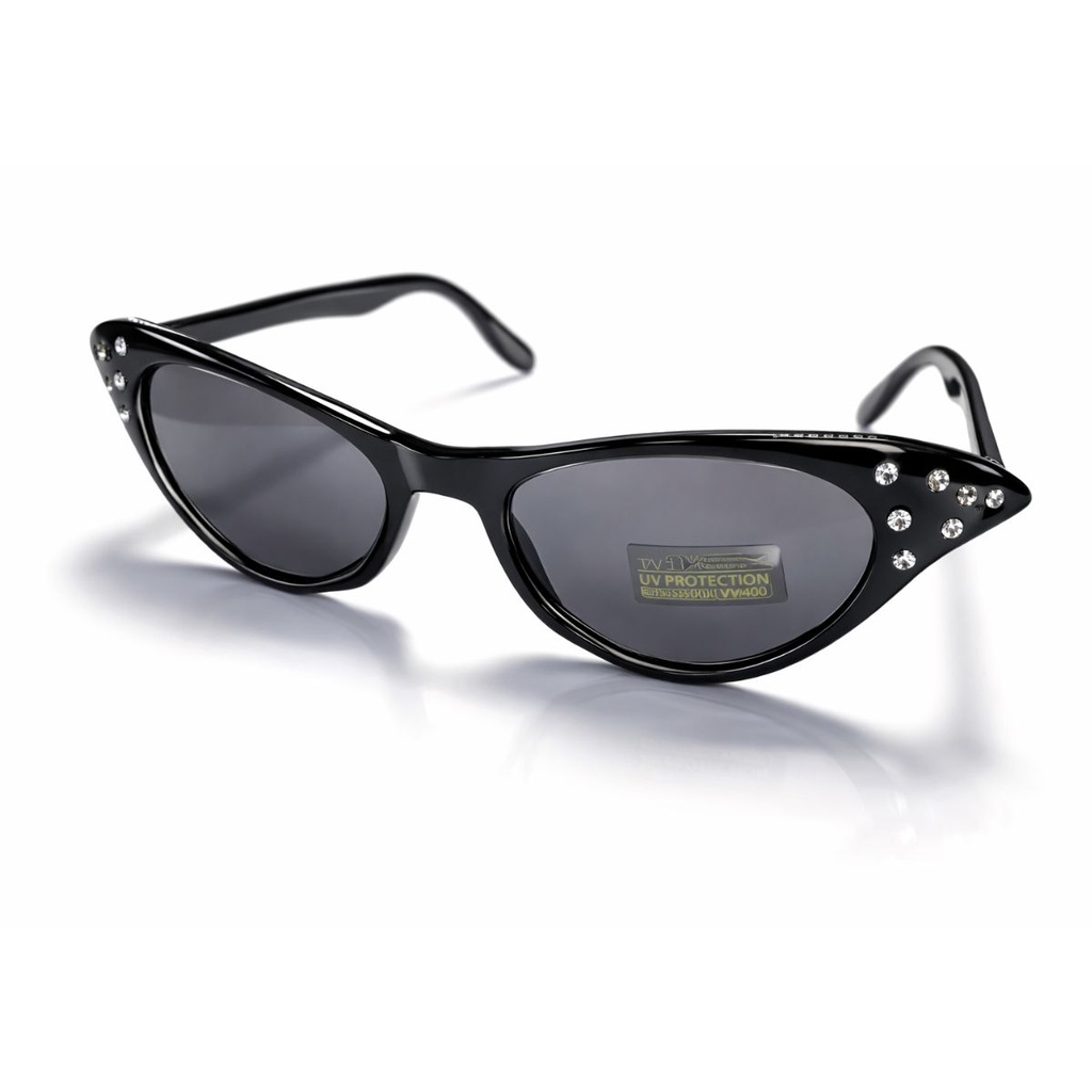 Cat Eye Rhinestone Sunglasses