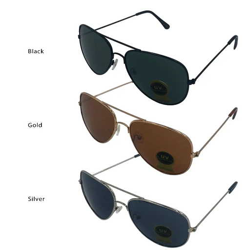 [SS-215] Aviator Metal Sunglasses