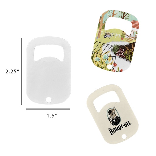 [SS-KPQ-05] Full Color Mini Keychain Paddle Bottle Opener