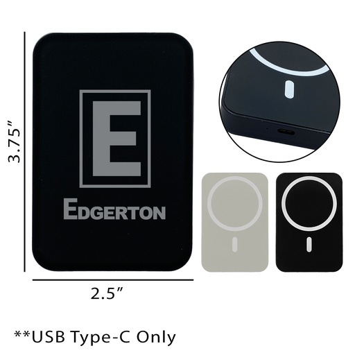 [T200] Powerbank Compact 5000mAh Magnetic Wireless Charger