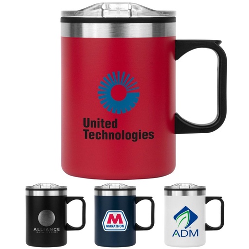 [VPS-210401] 14oz. Stainless Camping Mug W/Handle