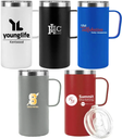 20oz.  Vacuum Insulated Tall Mug With Spill-Proof Clear Sip-Lid