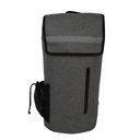 PREMIUM 20L GRAY WATERPROOF SPORT BAG WITH OUTER ZIPPER