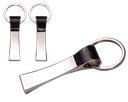 Leatherette Metal Key Chain