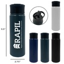 Cascade 20 oz. Vacuum Stainless Steel Water Bottle